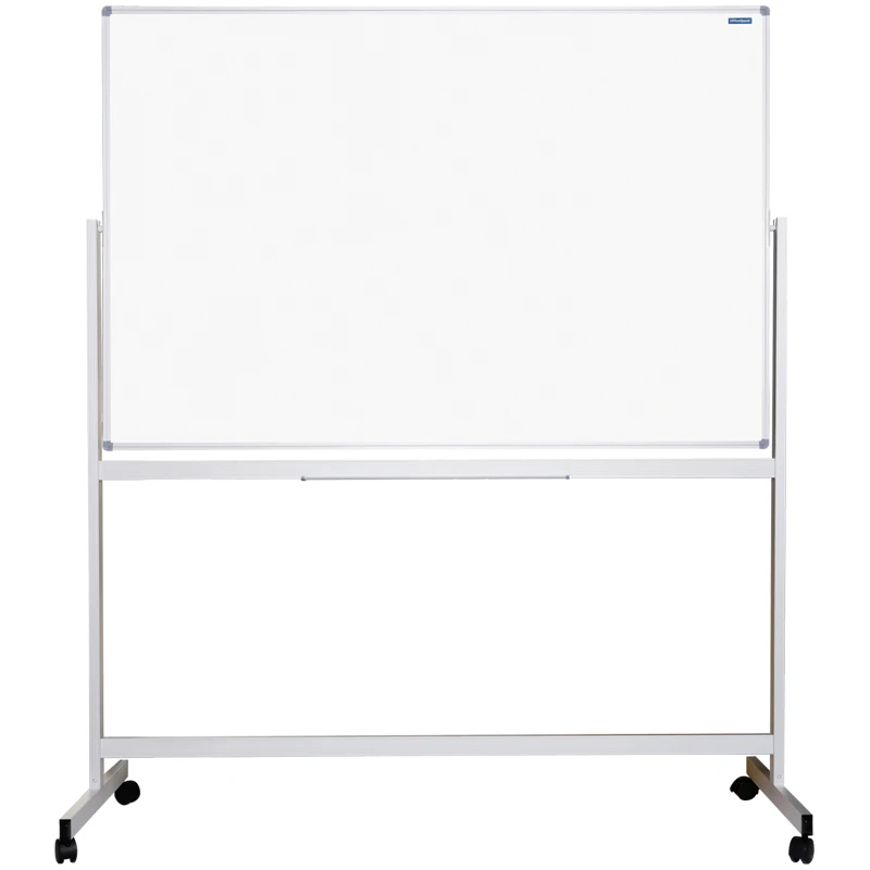 Доска магнитно-маркерная OfficeSpace 100*150см, двусторонняя, поворотная,