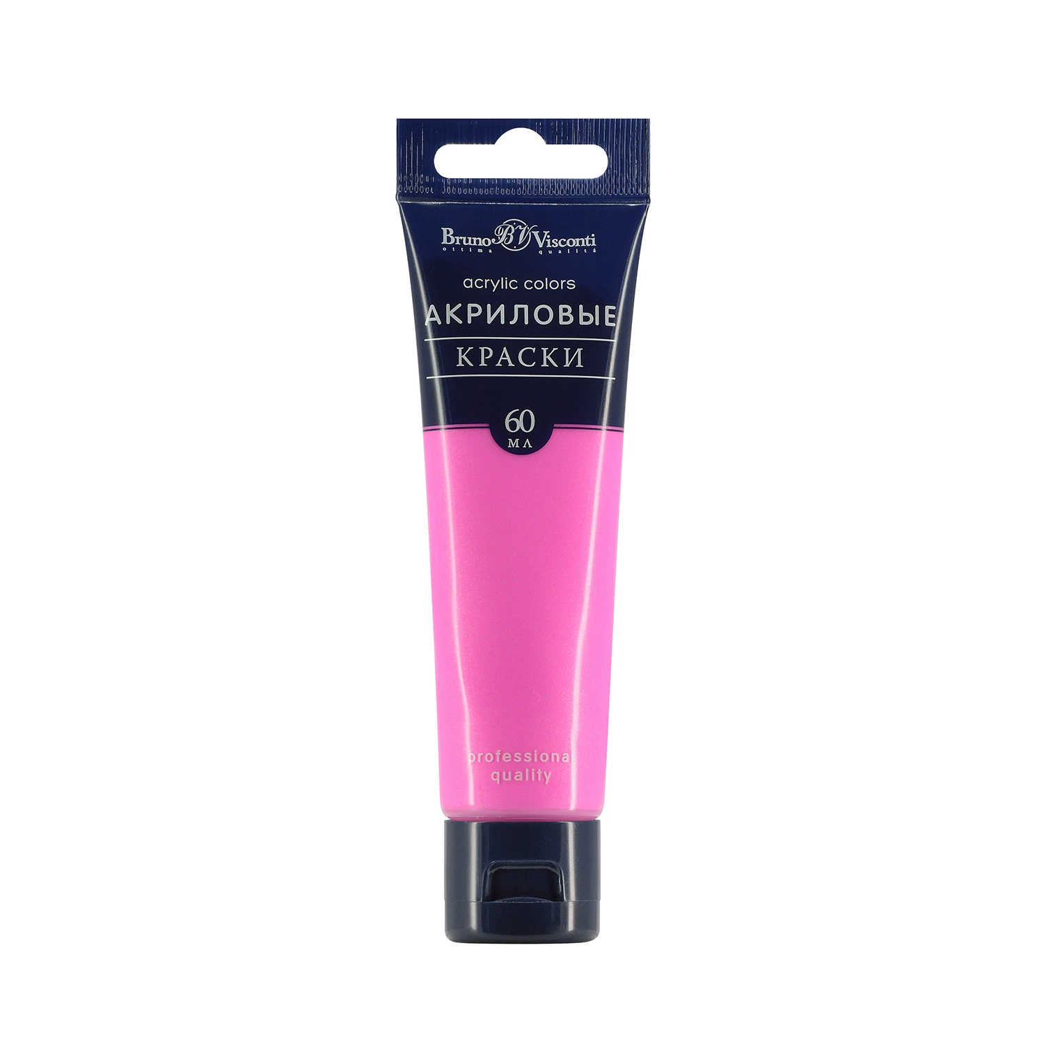 АКРИЛОВАЯ КРАСКА, РОЗОВАЯ ПЕРЛАМУТРОВАЯ, 60 МЛ