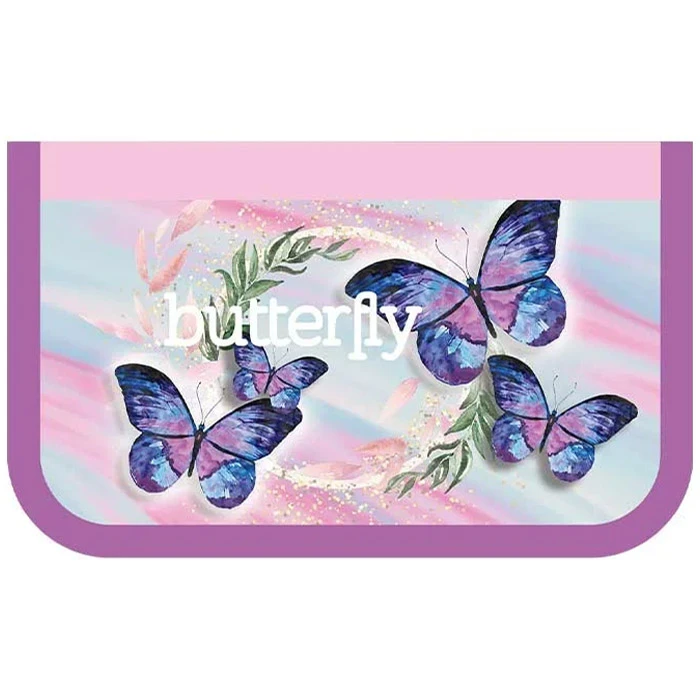 Пенал 3отдел. 190*105мм Violet