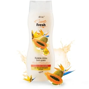 ВИТЭКС EXOTIC FRESH Крем-гель для душа 515мл ПАПАЙЯ и РАЙСКИЙ ЦВЕТОК/20шт, код