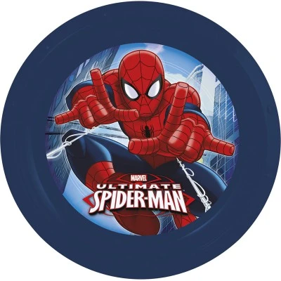 Тарелка пластиковая. Великий Человек-паук