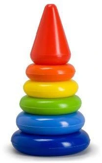 Пирамида Малютка, 19 см,в сетке, 7 дет. 9225 Пирамида Малютка, 19 см,в сетке, 7 дет. 9225