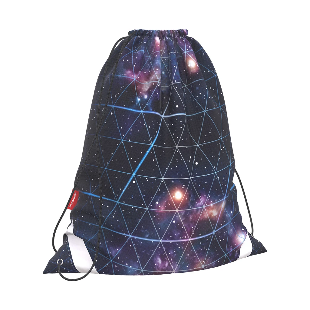 Мешок для обуви Erich Krause® 365x440мм Blue Stardust