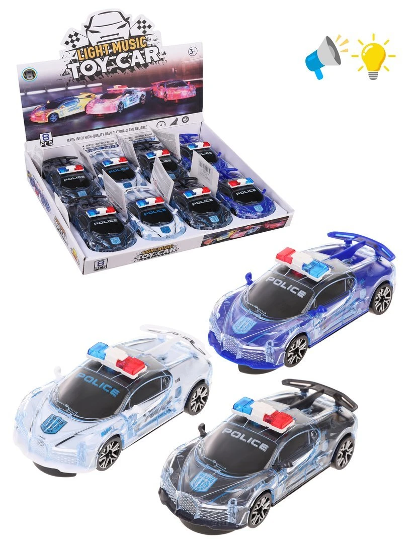 Машина эл., свет, звук, в ассортименте