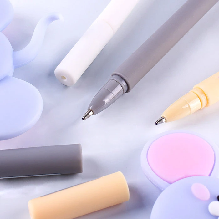 Ручка шариковая синяя "Мышка" ассорти Ручка шариковая синяя "Мышка" ассорти