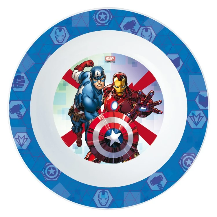 Миска пластиковая (для СВЧ). Мстители Раскат грома Миска пластиковая (для СВЧ). Мстители Раскат грома