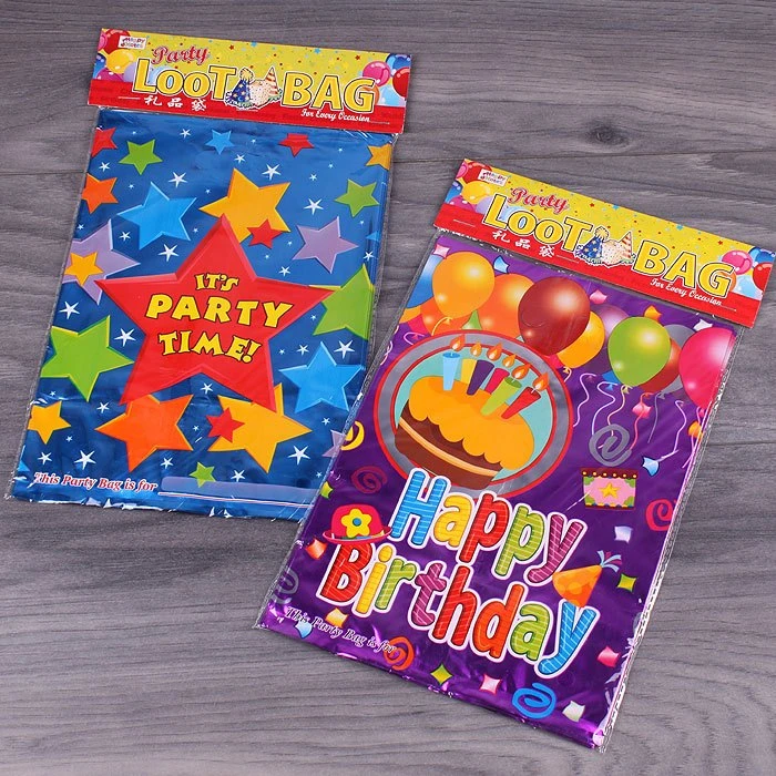 Пакет подарочный "Happy birthday" 17*25см 10шт/уп (набор) Пакет подарочный "Happy birthday" 17*25см 10шт/уп (набор)