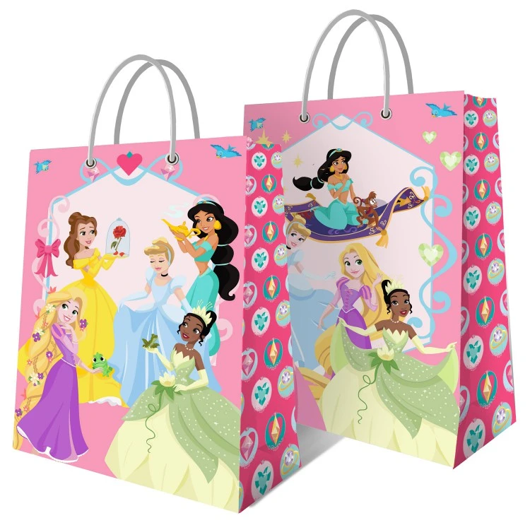 Принцессы. Пакет подарочный большой-1, 330*455*100 мм.