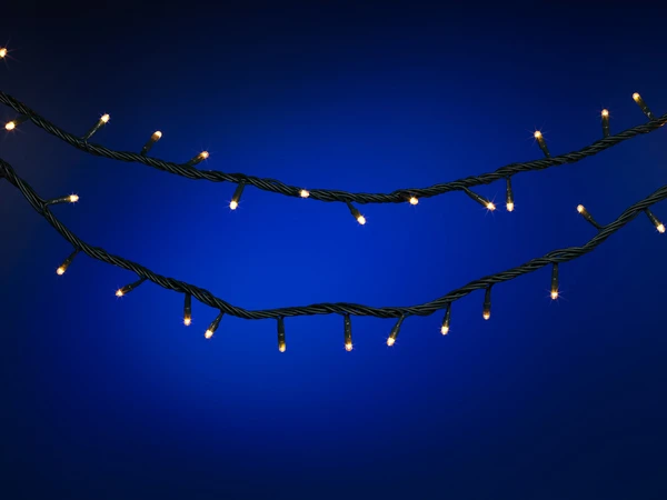 Новогодняя электрогирлянда наружная 220в. гидроизоляция 200л.(4/8ф)10м с