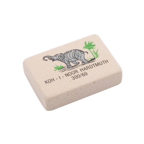 Резинка стирательная KOH-I-NOOR "Слон", прямоугольная, 31x21x8 мм, Резинка стирательная KOH-I-NOOR "Слон", прямоугольная, 31x21x8 мм,