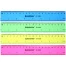 Линейка 20см пластиковая ассорти