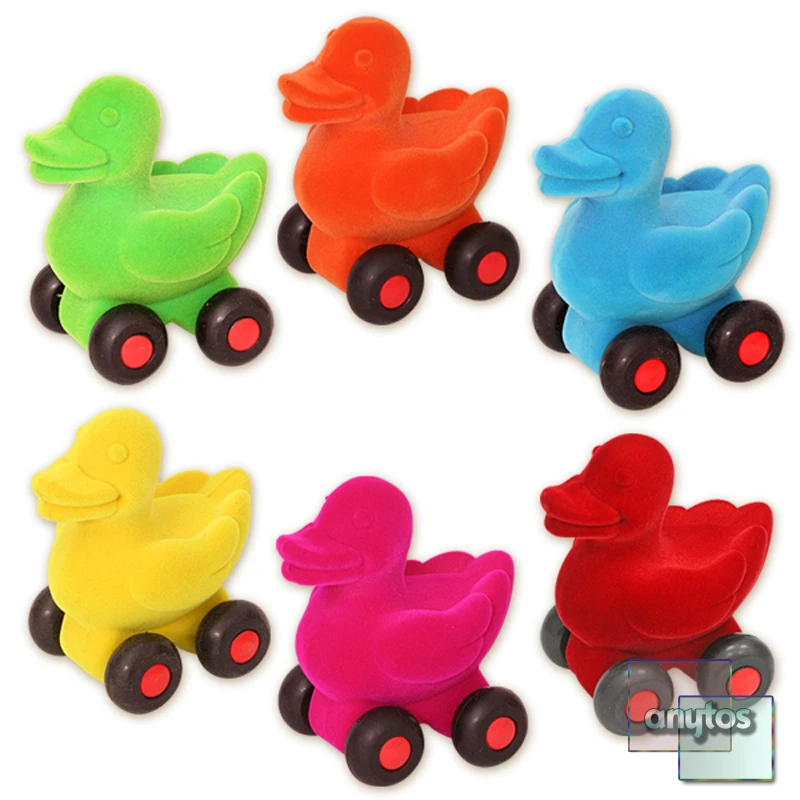 игрушка из каучука "утенок"