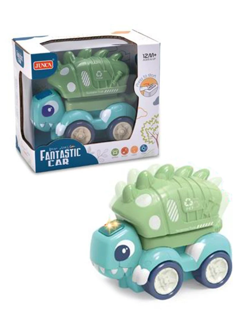 Машина в виде животного, свет, звук