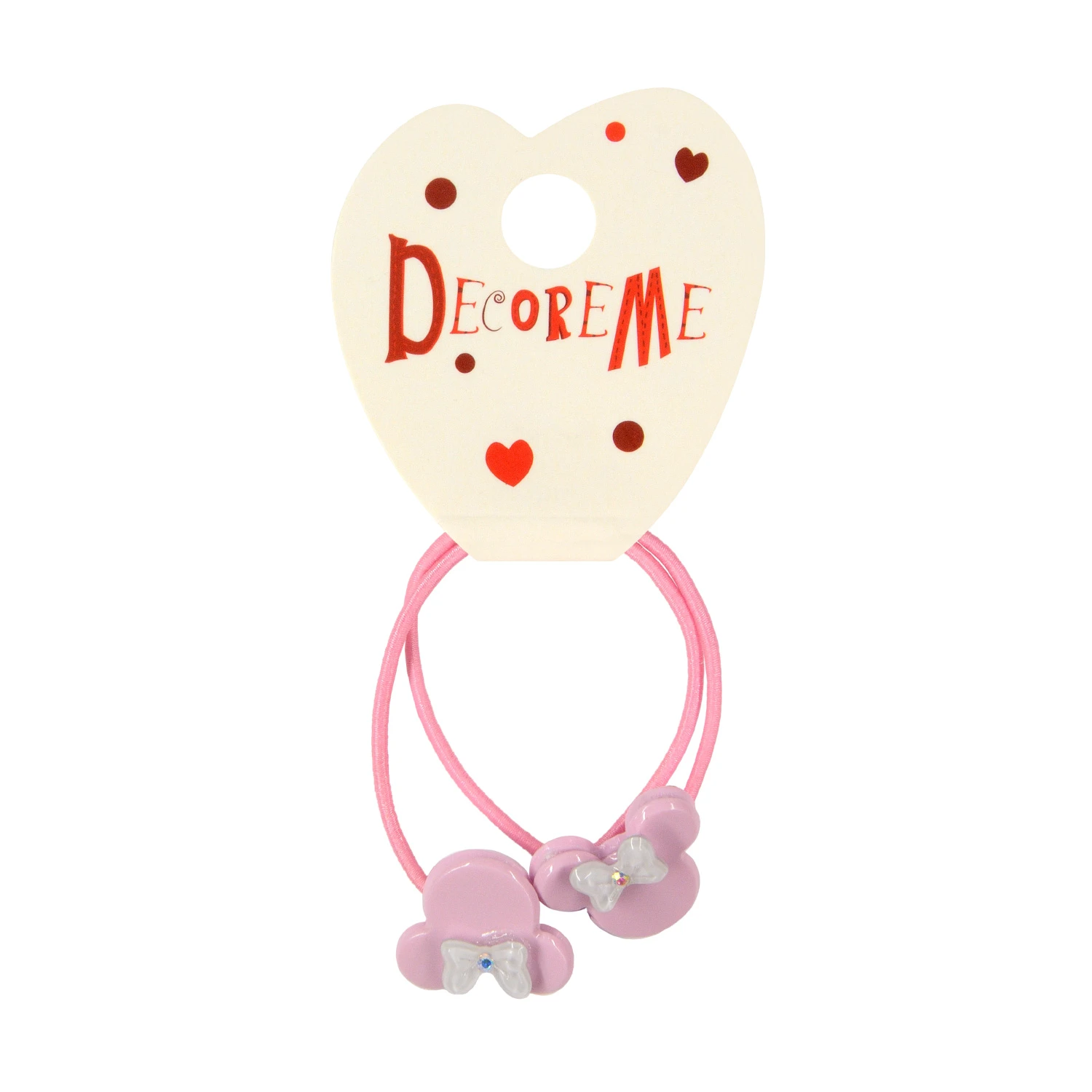 РЕЗИНКА ДЛЯ ВОЛОС "МЫШАТКИ" 2 ШТ, 4 ЦВЕТА