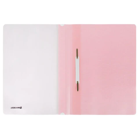 Скоросшиватель пластиковый BRAUBERG "Pastel" А4, 130/180 мкм, Скоросшиватель пластиковый BRAUBERG "Pastel" А4, 130/180 мкм,