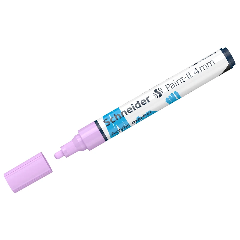 Маркер акриловый Schneider "Paint-It 320" 4мм, пулевидный, пастельный