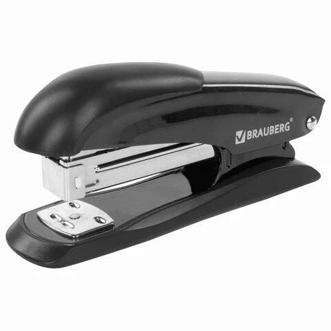 Степлер №24/6, 26/6 металлический BRAUBERG "Office Expert", до 25 Степлер №24/6, 26/6 металлический BRAUBERG "Office Expert", до 25