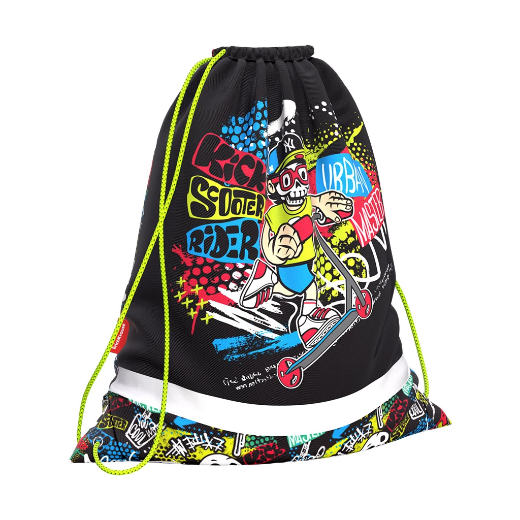 Мешок для обуви ErichKrause® 365x440мм Scooter Master Мешок для обуви ErichKrause® 365x440мм Scooter Master