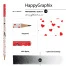 КАРАНДАШ ЧЕРНОГРАФИТОВЫЙ "HappyGraphix" ЕНОТ НА КАЧЕЛЯХ НВ