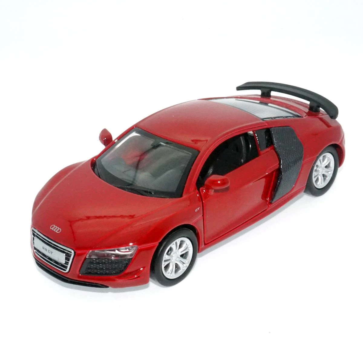 Машина металлическая 1:43 Audi R8 GT. Дв.Откр., цв.красн., инерц. 58023