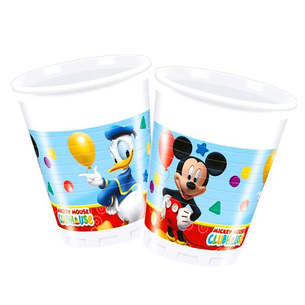 Стаканы Микки Маус 200 мл 8 шт