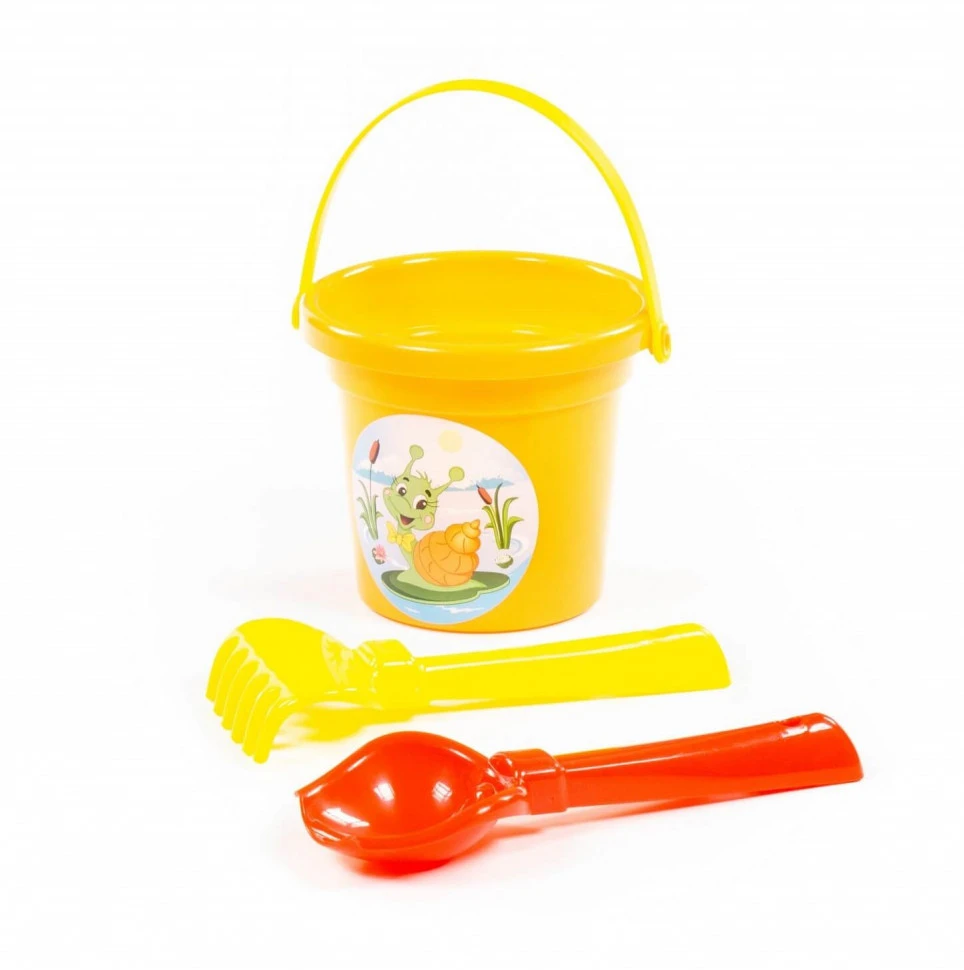 Набор №29 (ведро малое, совок №2, грабельки №2) Набор №29 (ведро малое, совок №2, грабельки №2)