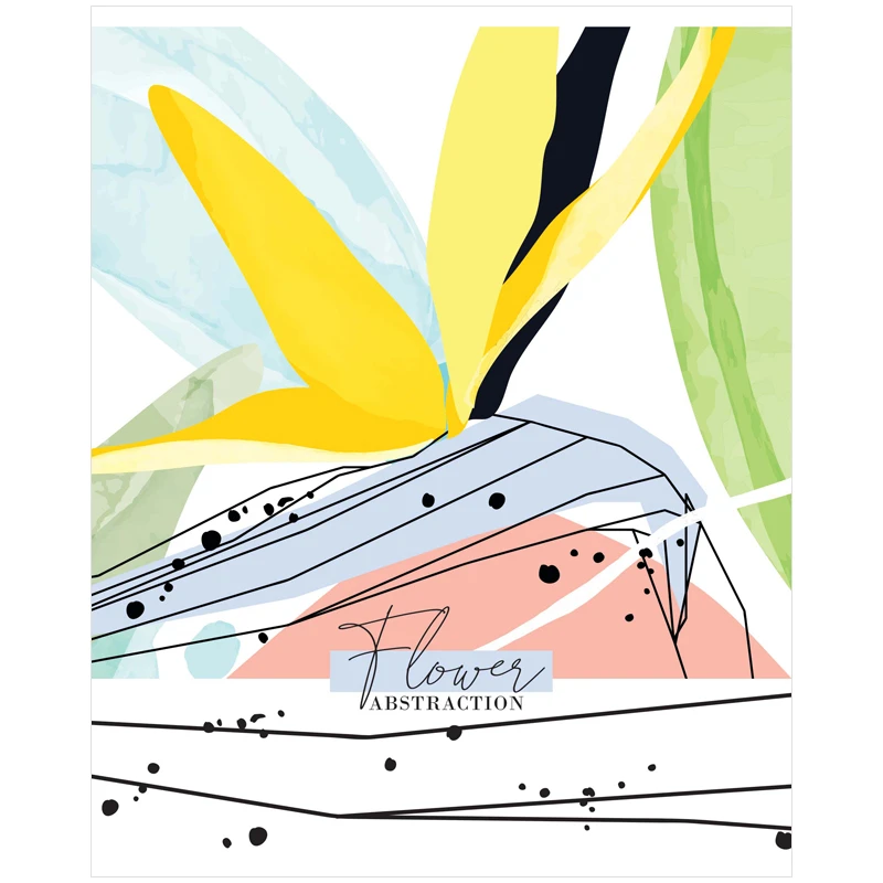 Тетрадь 48л., А5, клетка ArtSpace "Рисунки. Flower"