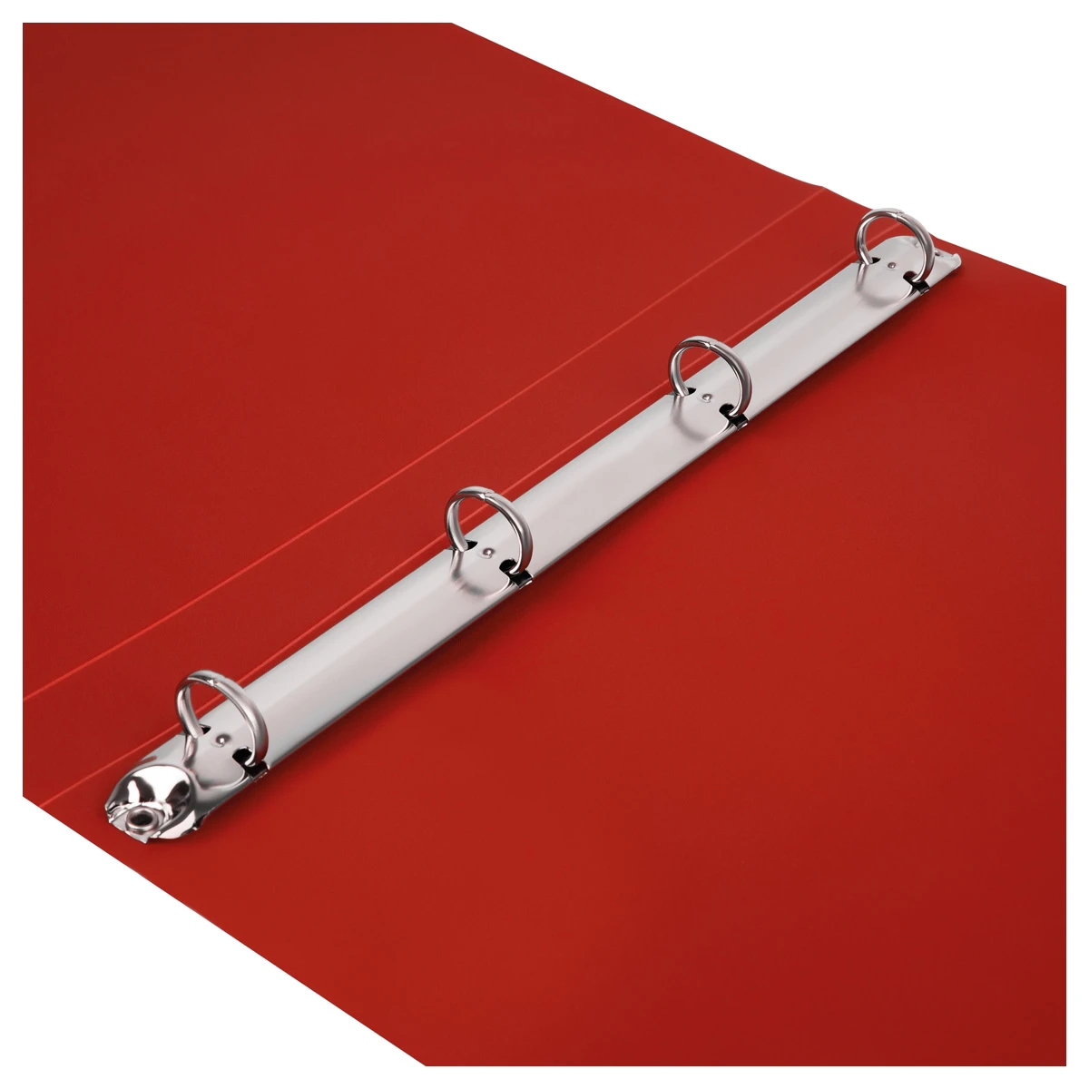 Папка на 4 кольцах СТАММ А4, 25мм, 500мкм, пластик, красная Папка на 4 кольцах СТАММ А4, 25мм, 500мкм, пластик, красная