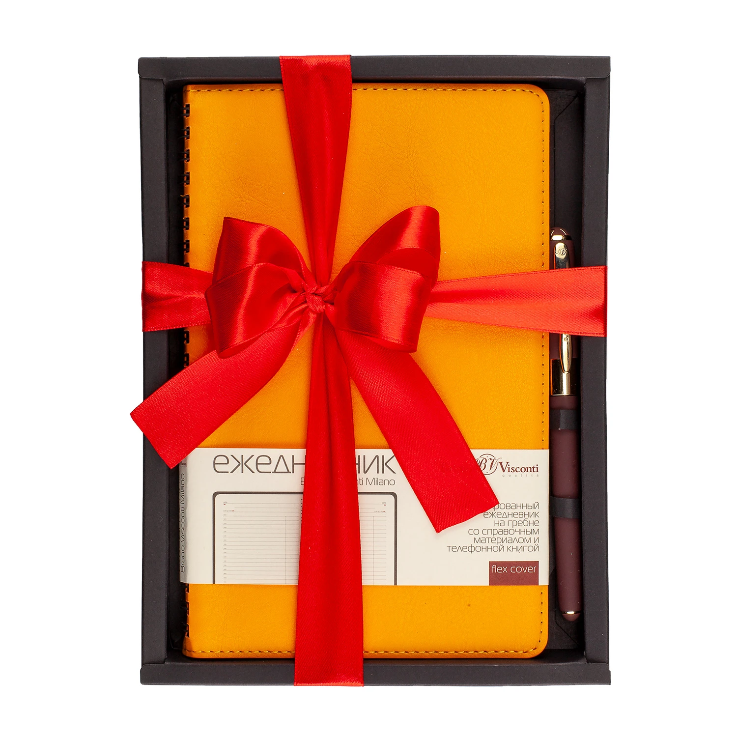 НАБОР ПОДАРОЧНЫЙ А5 "MILANO" (ОРАНЖЕВЫЙ ЕЖЕДНЕВНИК И РУЧКА) НАБОР ПОДАРОЧНЫЙ А5 "MILANO" (ОРАНЖЕВЫЙ ЕЖЕДНЕВНИК И РУЧКА)