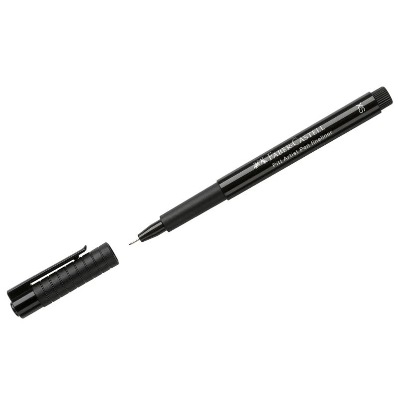 Ручка капиллярная Faber-Castell "Pitt Artist Pen Fineliner XS" черная, Ручка капиллярная Faber-Castell "Pitt Artist Pen Fineliner XS" черная,