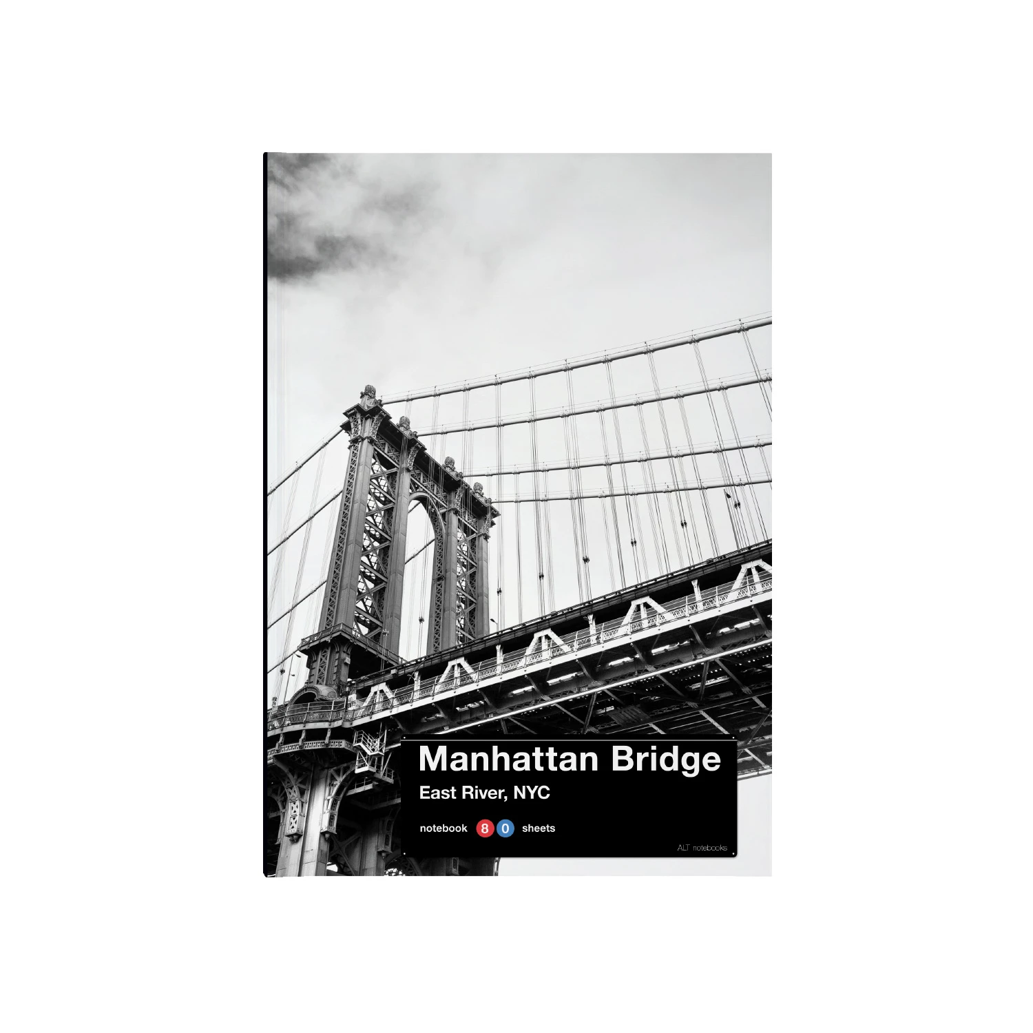 БЛОКНОТ-ПРЕСТИЖ А5. 80 Л. "NY-NY"