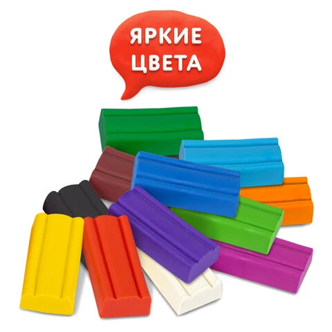 Пластилин мягкий ЮНЛАНДИЯ "ВЕСЕЛЫЙ ШМЕЛЬ", 16 цветов, 240 г, СО Пластилин мягкий ЮНЛАНДИЯ "ВЕСЕЛЫЙ ШМЕЛЬ", 16 цветов, 240 г, СО