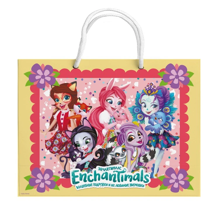 Enchantimals. Пакет подарочный большой - 1, 400*300*140 мм Enchantimals. Пакет подарочный большой - 1, 400*300*140 мм