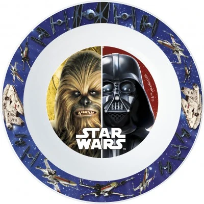 Миска пластиковая (для СВЧ). Звездные войны Классика