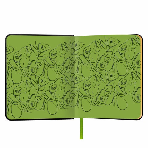 Тетрадь А5 (168х208 мм), 80 л., сшивка, клетка, под кожу, бумага 70 г/м2,