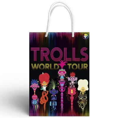 Trolls. Пакет подарочный малый-6, 180*223*100 мм