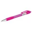 Ручка шариковая автоматическая BRAUBERG SUPER, СИНЯЯ, корпус розовый, узел 0,7