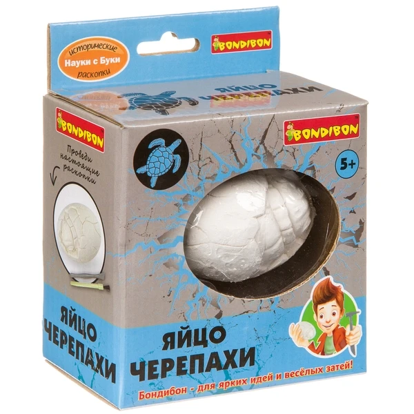 Французские опыты Науки с Буки Bondibon проводим раскопки Яйцо черепахи