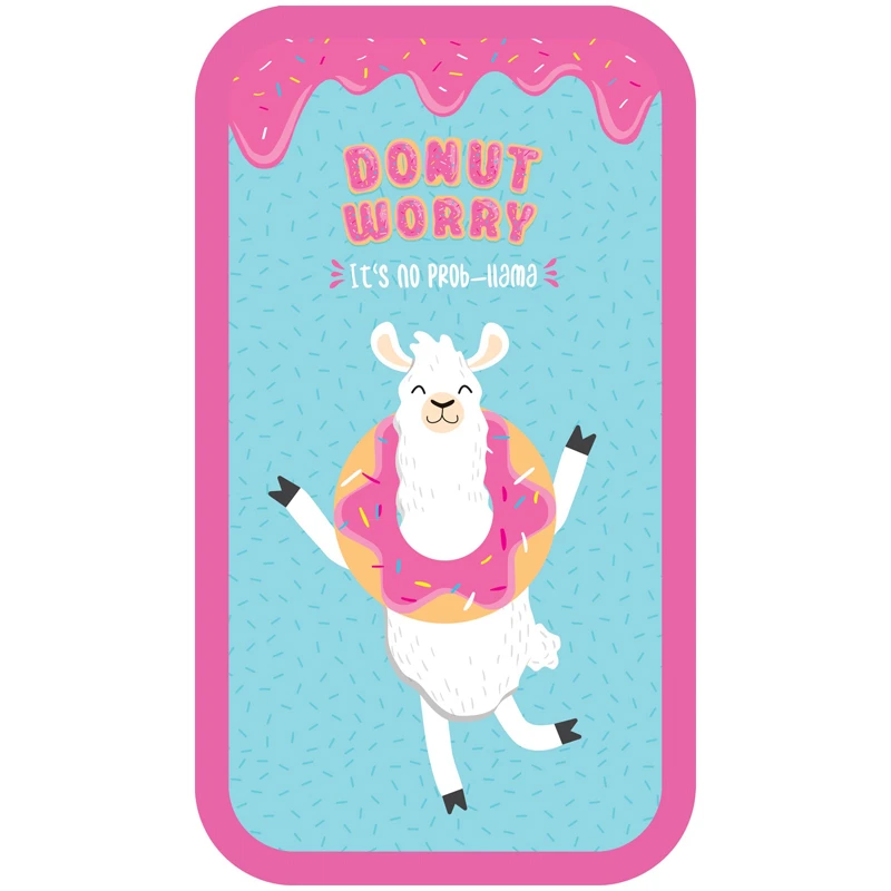 Пенал 3 отделения, 190*110 ArtSpace "No prob-llama", ткань