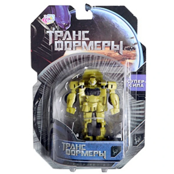 Трансформер Носорог Play Smart PVC 18x11х3,5 см,   Л39837