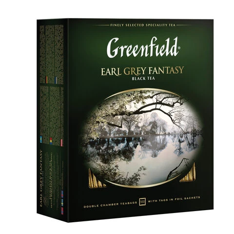 Чай GREENFIELD (Гринфилд) "Earl Grey Fantasy", черный с бергамотом, Чай GREENFIELD (Гринфилд) "Earl Grey Fantasy", черный с бергамотом,