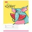 Тетрадь 12 л. HATBER клетка, обложка картон, "Little Elephant" (5