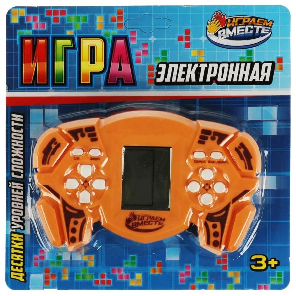 Электронная логическая игра блист.15,5*15,5*3см. ИГРАЕМ ВМЕСТЕ Электронная логическая игра блист.15,5*15,5*3см. ИГРАЕМ ВМЕСТЕ