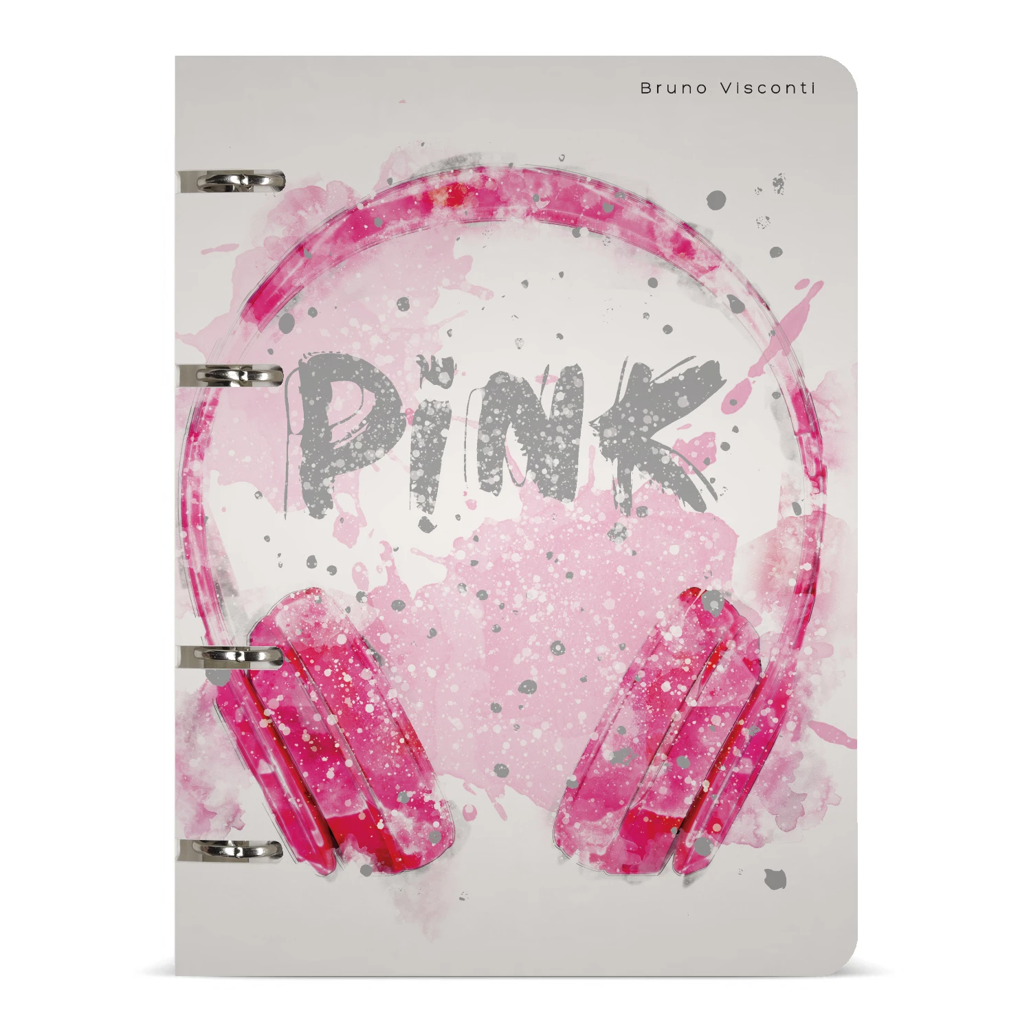 ТЕТРАДЬ НА КОЛЬЦАХ В ПЛАСТИКОВОЙ ОБЛОЖКЕ СО СМЕН. БЛОКОМ 80Л. "PINK ТЕТРАДЬ НА КОЛЬЦАХ В ПЛАСТИКОВОЙ ОБЛОЖКЕ СО СМЕН. БЛОКОМ 80Л. "PINK