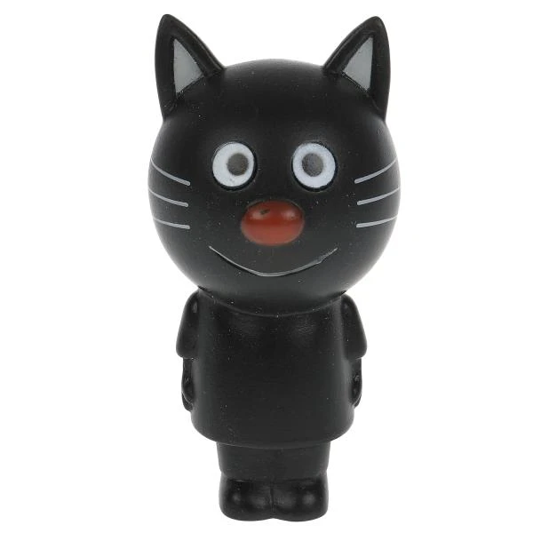 Игрушка пластизоль для ванны Три Кота сажик, 1 шт. в сетке КАПИТОШКА Игрушка пластизоль для ванны Три Кота сажик, 1 шт. в сетке КАПИТОШКА