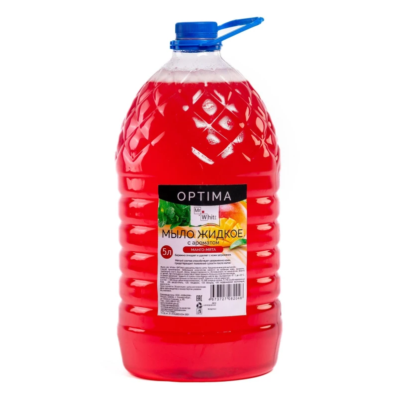 Мыло жидкое Mr.White OPTIMA Манго-мята 5л