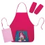 Набор для уроков труда ЮНЛАНДИЯ, клеенка ПВХ, фартук с нарукавниками,