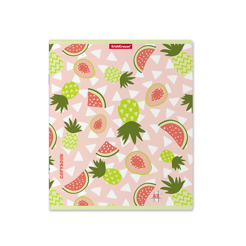 Тетрадь общая ученическая ErichKrause® Tropical Sorbet, 48 листов, клетка,