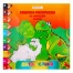 Раскраска-книжка по номерам 28*28см "Динозаврики"