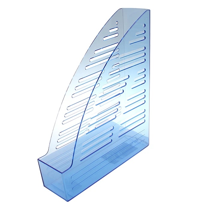 Лоток вертикальный "65" прозрачно-синий РБ Лоток вертикальный "65" прозрачно-синий РБ